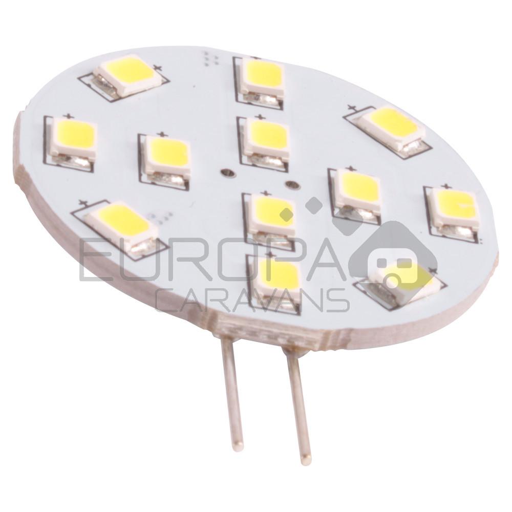 Vechline Lamp LED G4 2W/250Lumen/12Leds Zijsteek