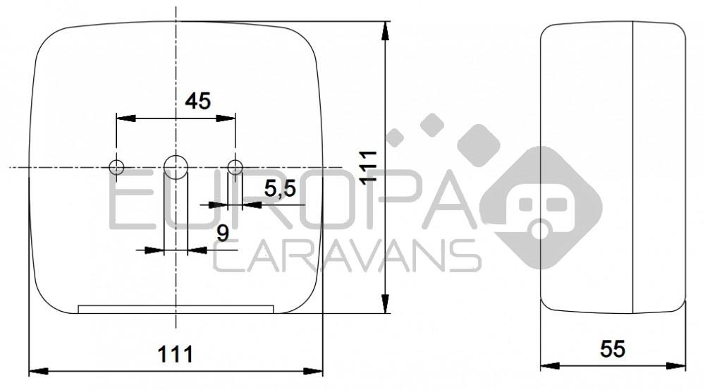 Jokon Achterlicht 390 Rem/ Knipper/ Kenteken Opbouw