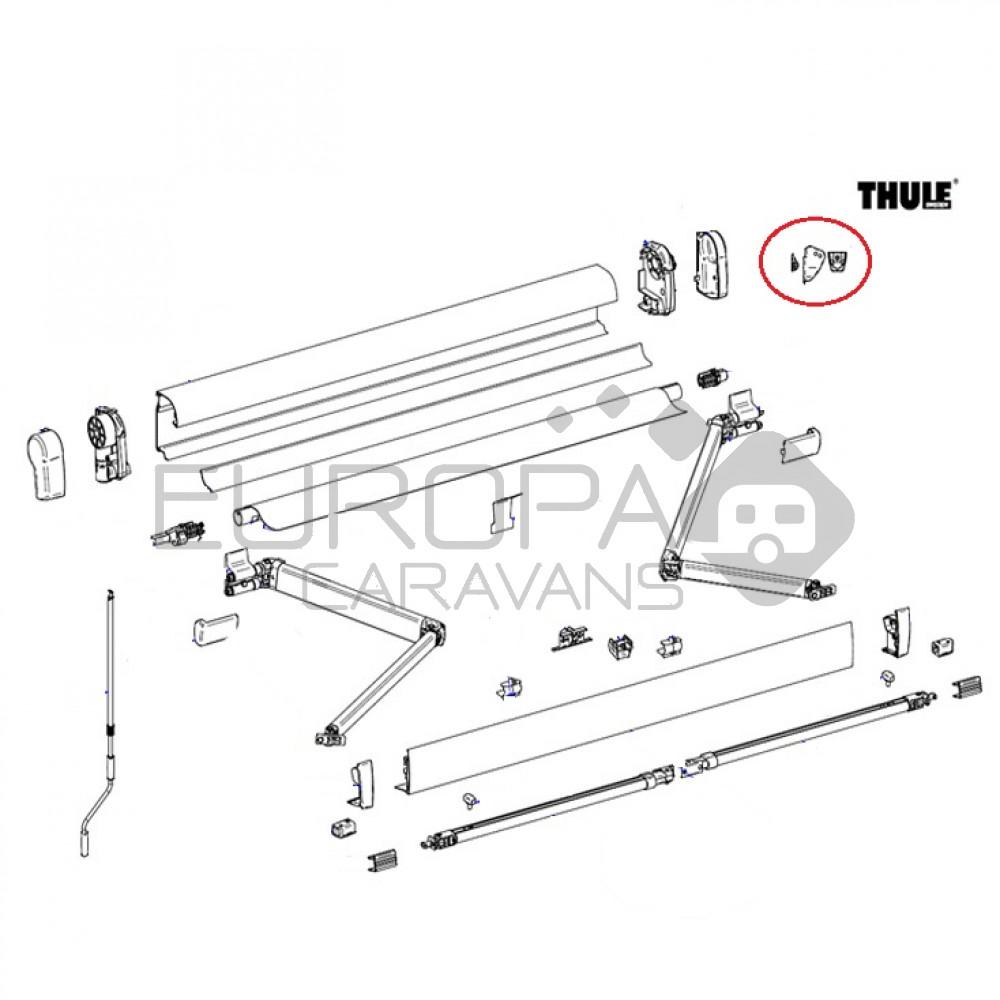 Thule Connection Pieces Tension Rafter 4900