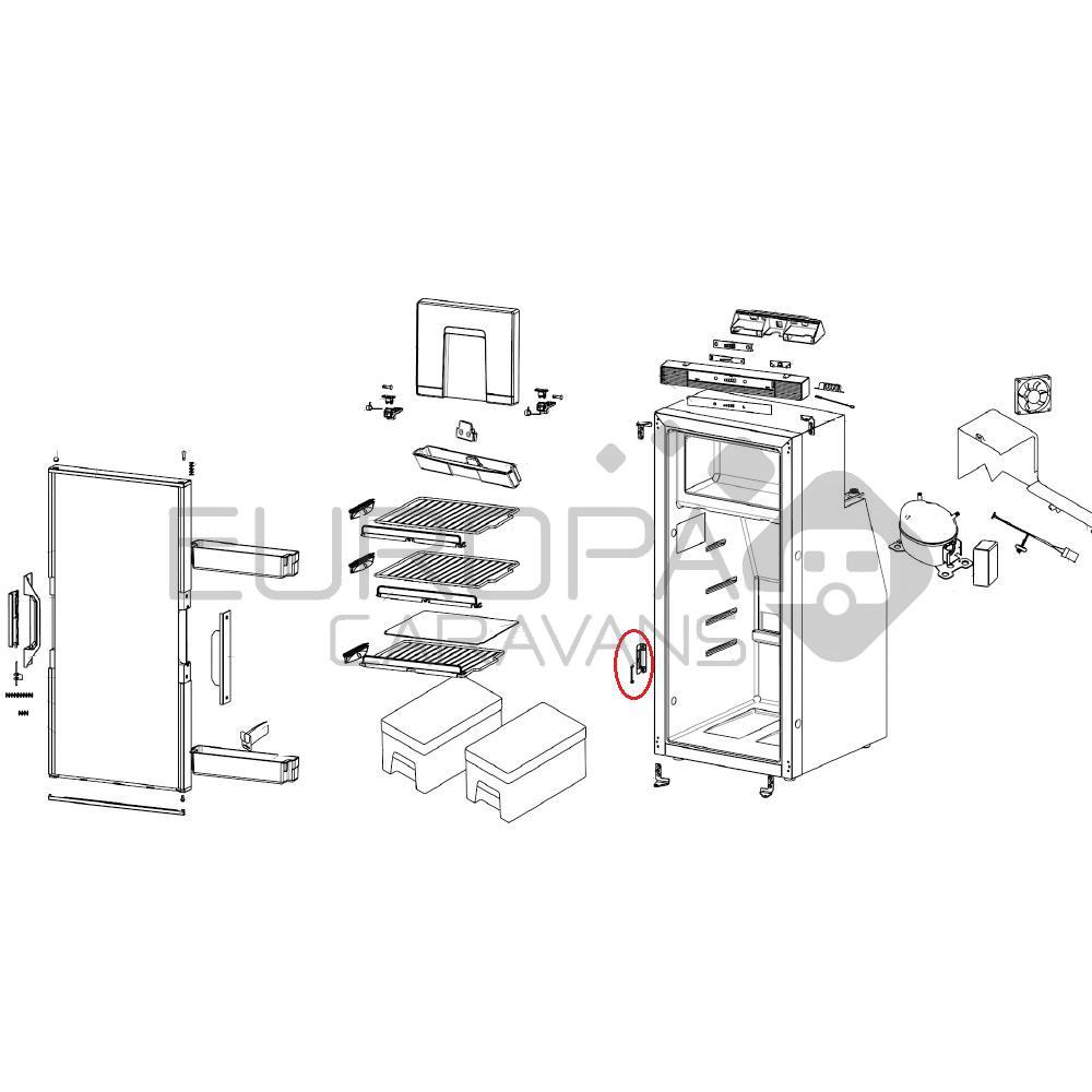 Thetford Kierstandhouder T1090/T21**