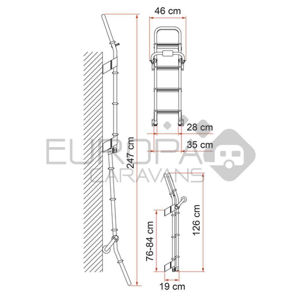 Fiamma Ladder Deluxe 8