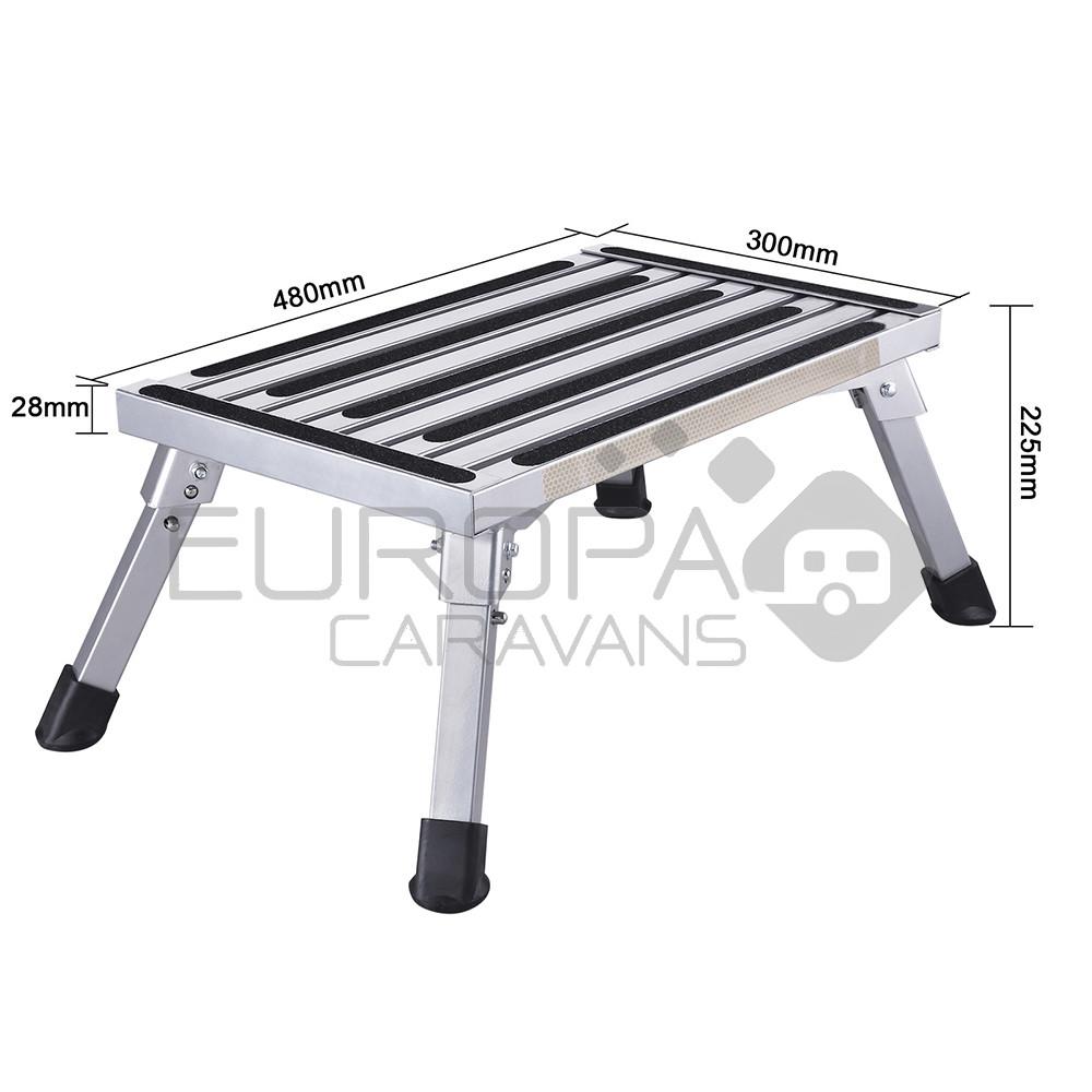 HTD Opstap Aluminium Enkel