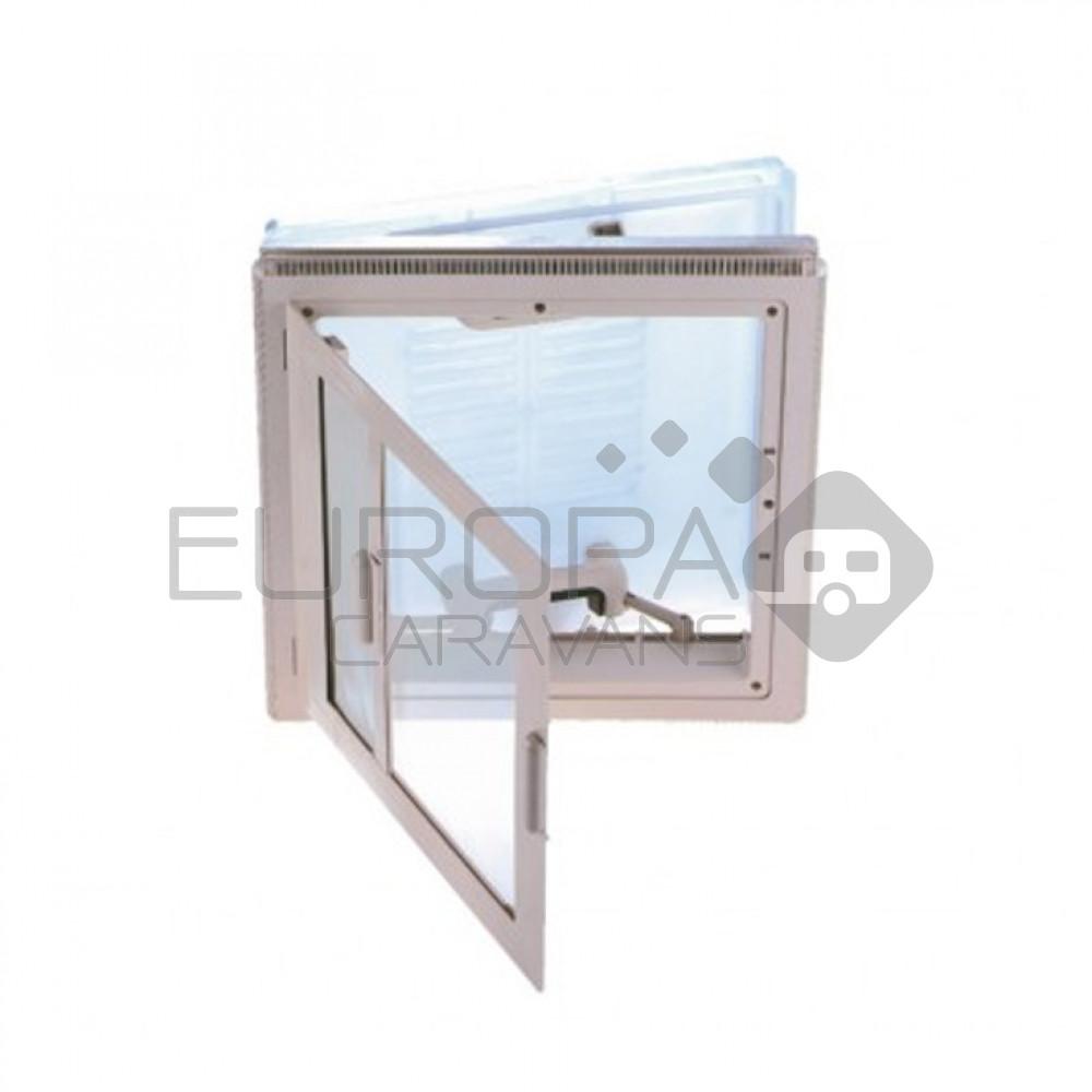 MPK Dakluik 40x40cm Beige Kader+Combirollo