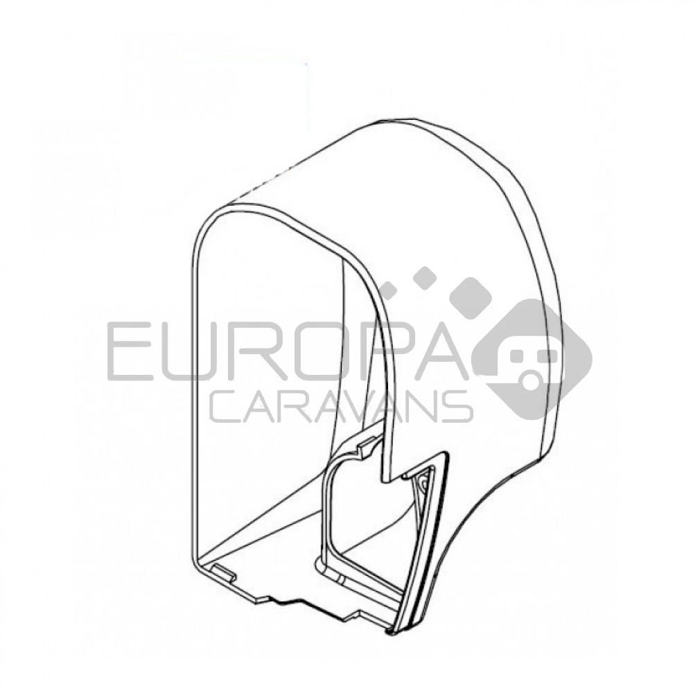 Fiamma right winch cover F45Til Titanium