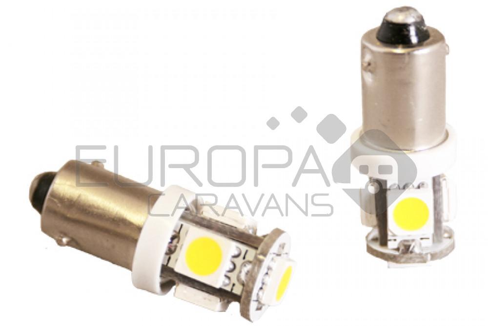 Lamp LED BA9S 0.5W/41Lumen/5Leds
