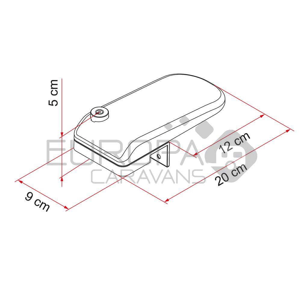 Fiamma Safe Door Magnum Frame