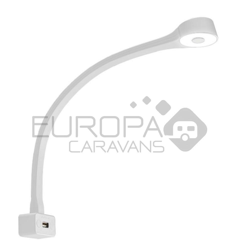 LED Lamp met Zwanenhals F Flexibel 12V Wit