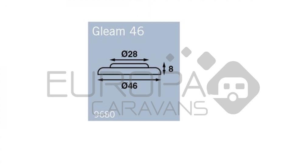 Frilight Opbouwspot Glean 46 LED Wit