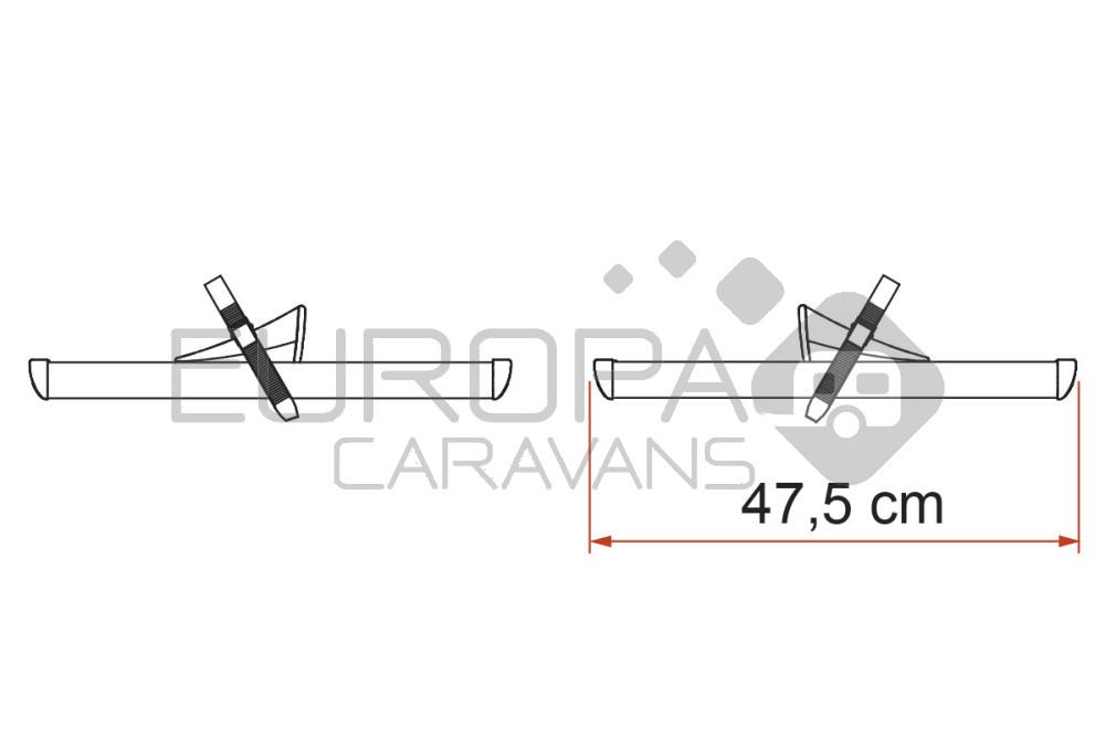 Fiamma Kit Rail Premium 48
