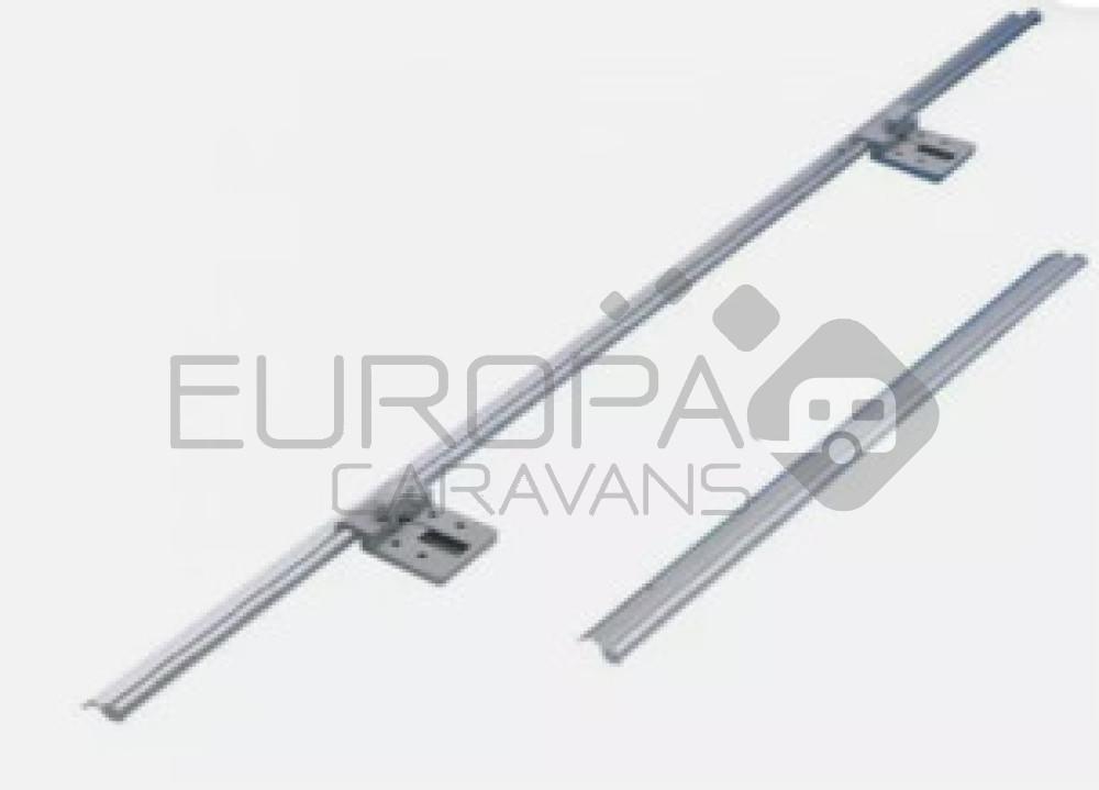 Tafelbladrail Aluminium Compleet