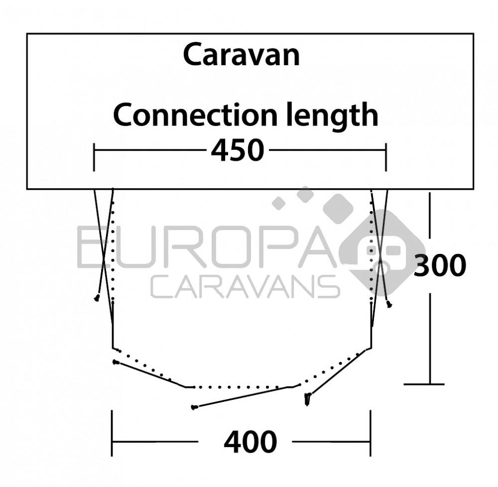 Outwell Caravanvoortent Mirage 400SA