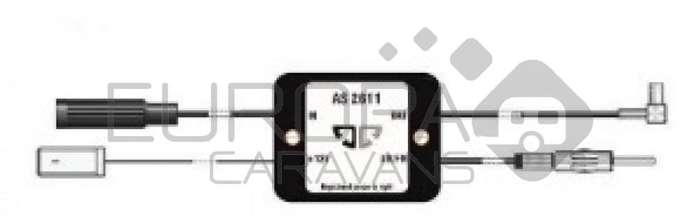 Zenec Actieve Splitter FM/DAB+