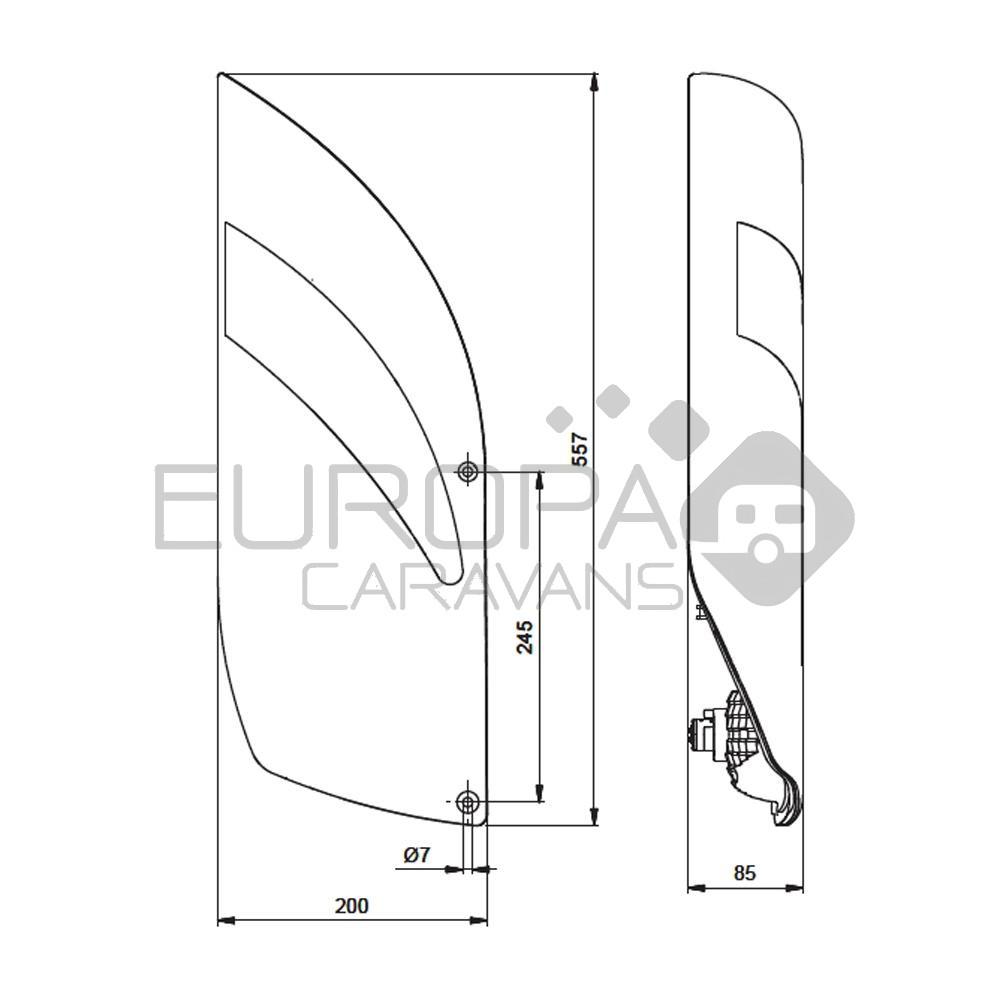 Jokon Multi Achterlicht LED 3100 Inbouw Links