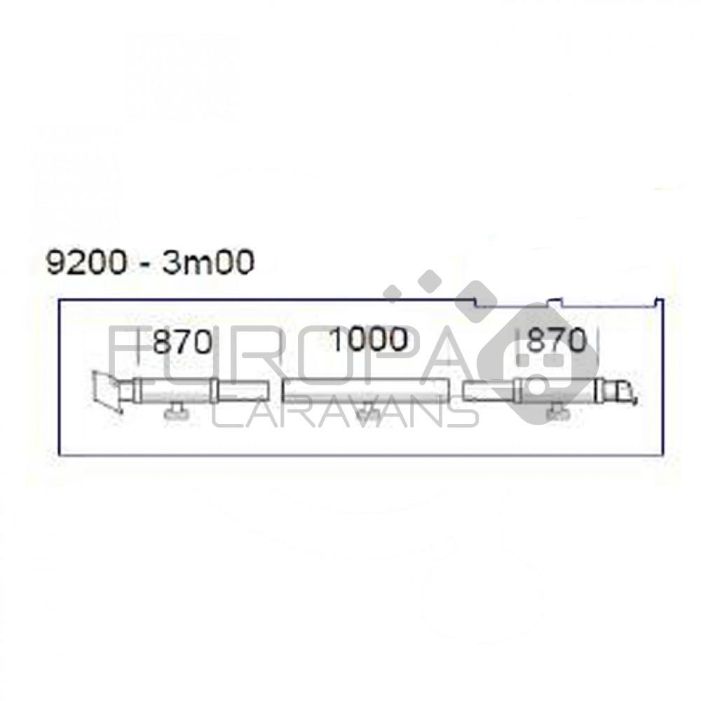 Thule clamping profile 9200 3 m Right
