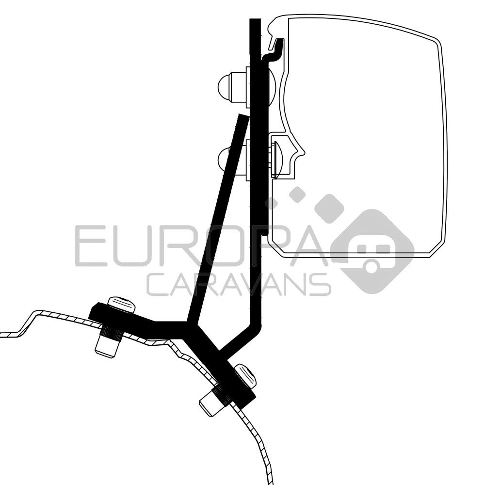 Thule Ford Transit/Tourneo Custom Minivan Fixed Adapter 3200