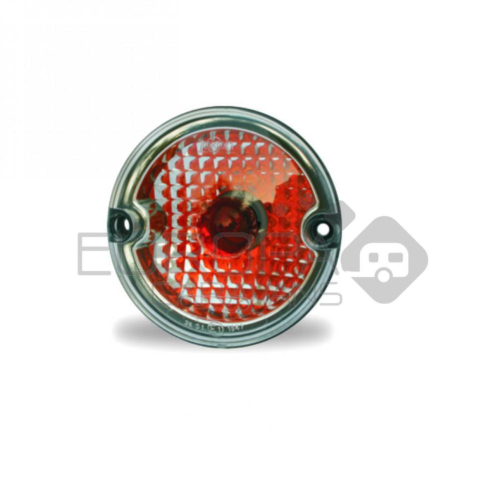 Jokon Knipperlicht 710 met Oranje Gloeilamp Rond Wit