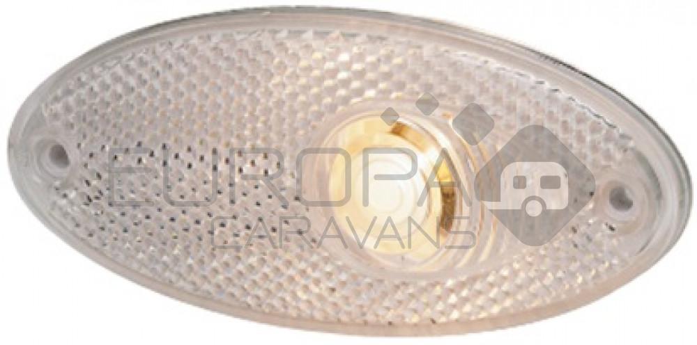 Hella Breedtelicht met Reflector Ovaal Inbouw Wit