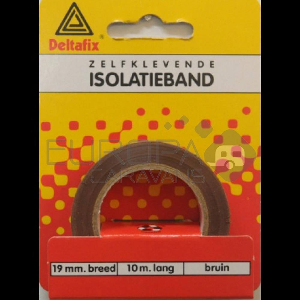 Deltafix Isolatieband Op Kaart 10mtrx19mm Bruin