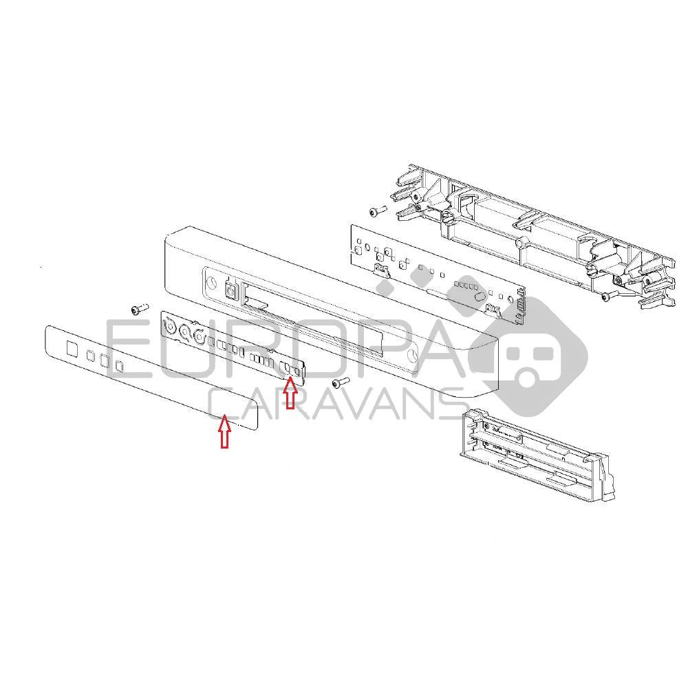 Thetford Sticker LED+Overlay LED+ N4***