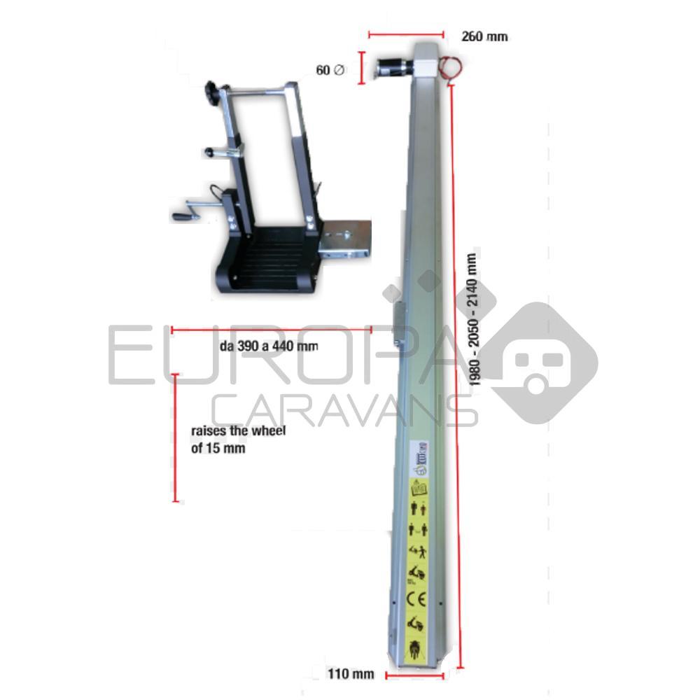 Pollicino Manual Bike 190cm Rechts