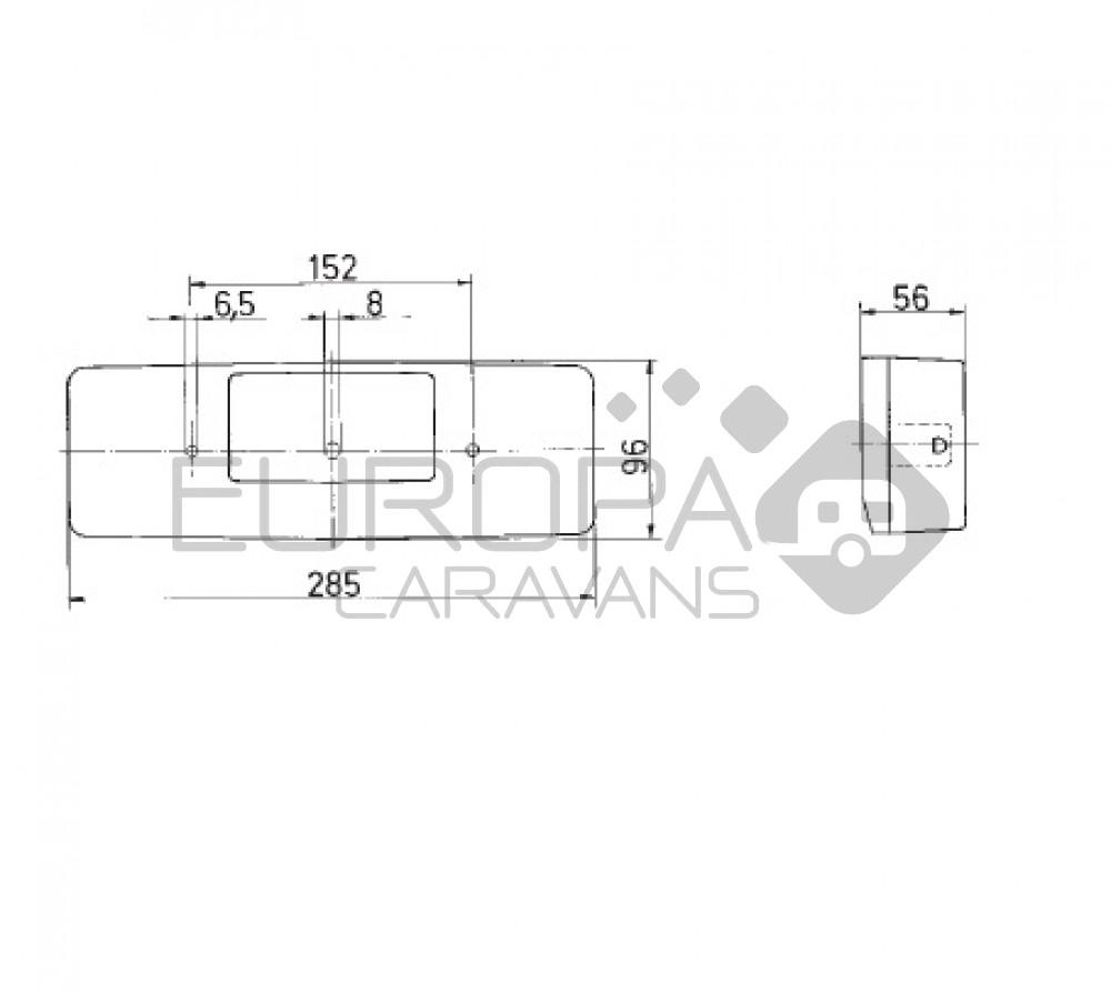 Jokon Achterlicht 496 Rem/ Knipper Opbouw Rechts