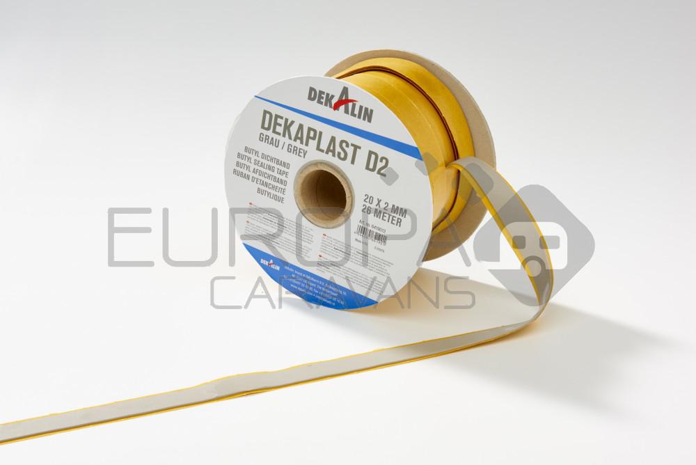Dekalin Dekaplast D2 Butyl Afdichtband 20x2mm 26mtr.