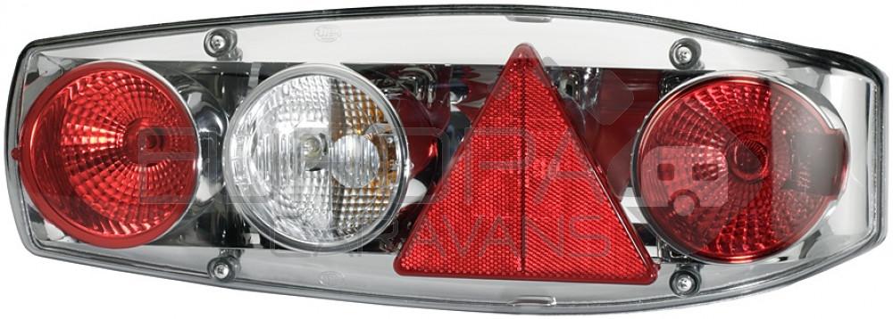 Hella Achterlicht Caraluna II Plus Rem/ Knipper/ Mist/ Achteruitrij/ Driehoek Reflector Links