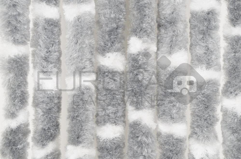 Arisol Chenille Gordijn 56x185 Grijs/Wit