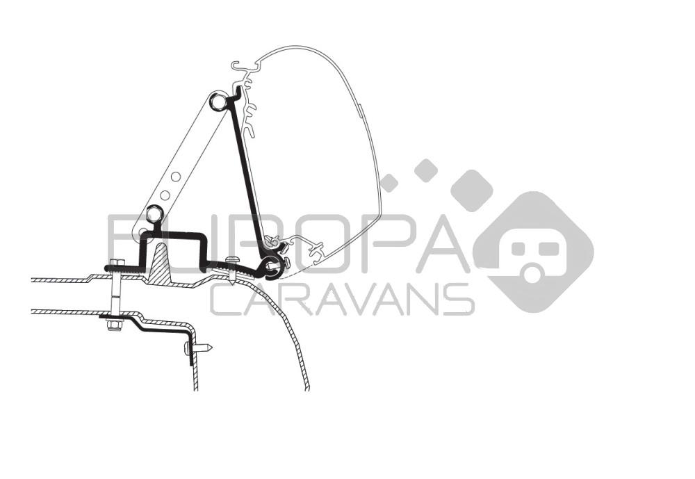 Thule Renault Master Adapter 1998-2010