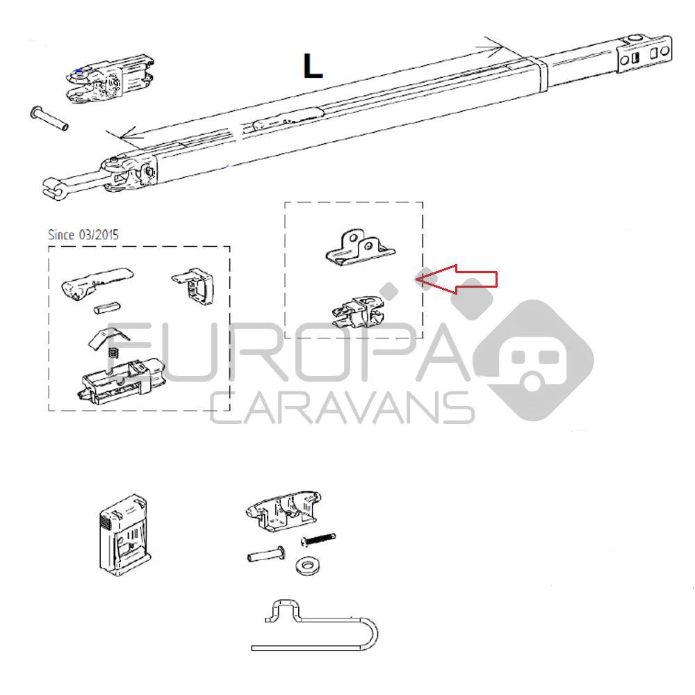 Thule Staander Voetje V2 2stuks