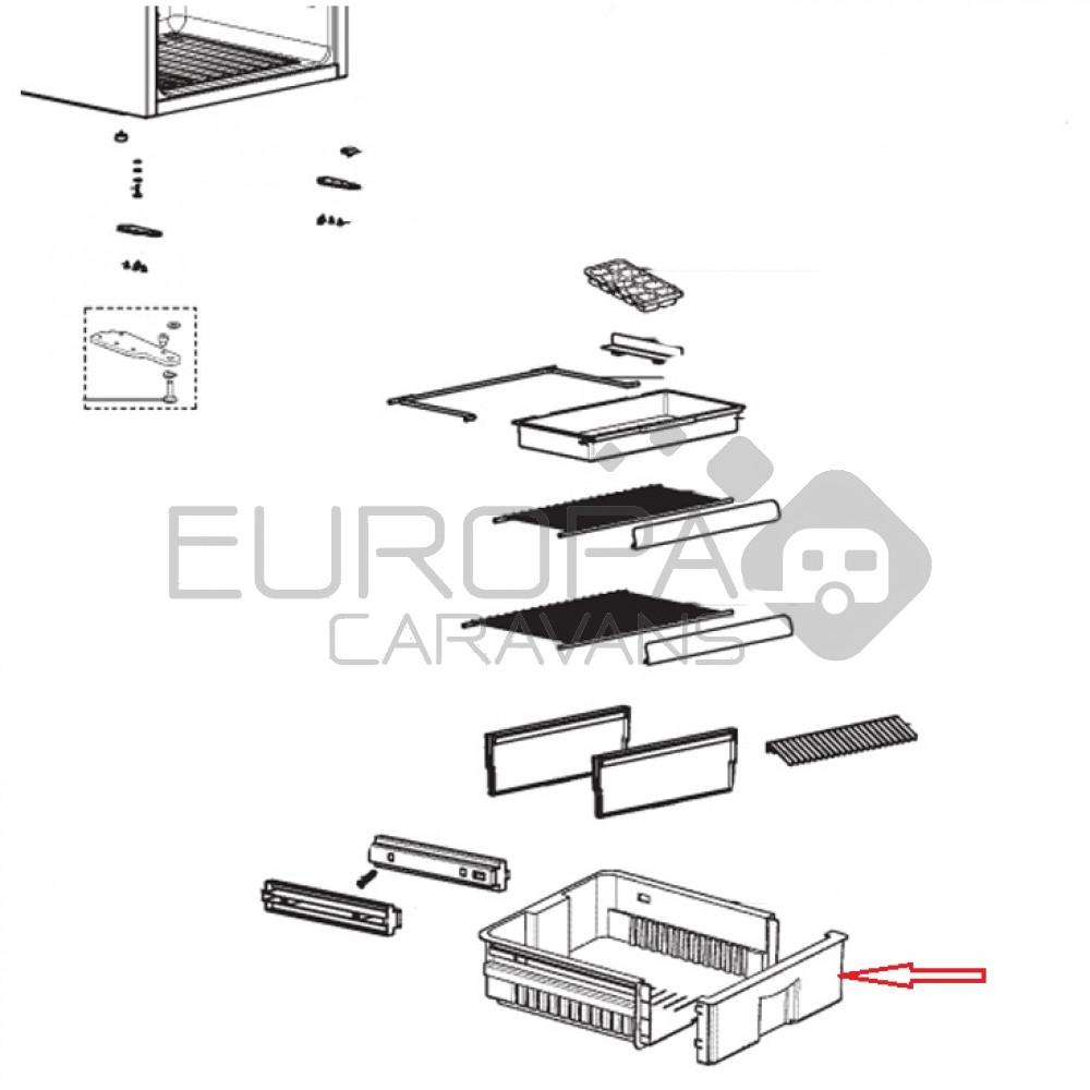 Dometic Handgreep Vershouder Schuif RML 9435