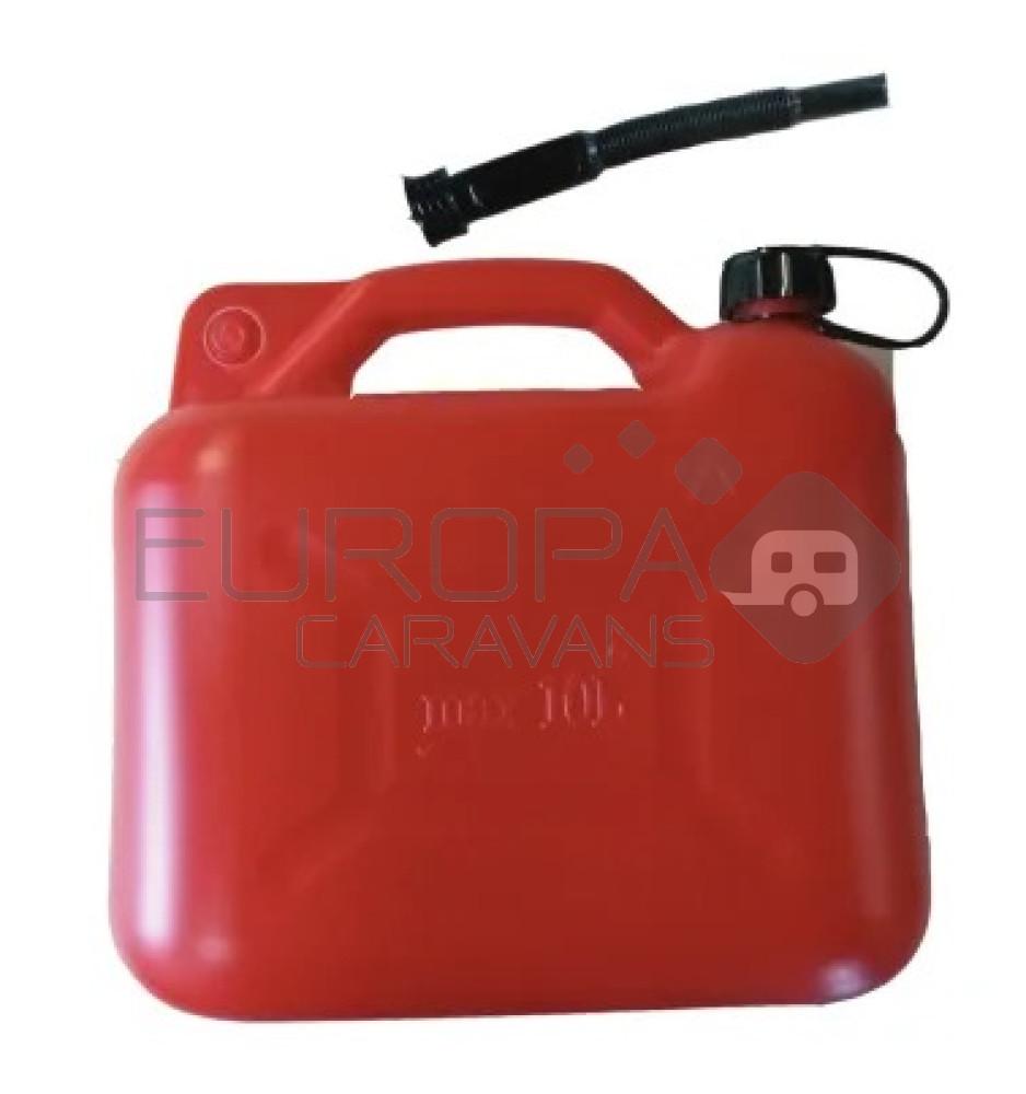 Brandstoftank Rood 10L