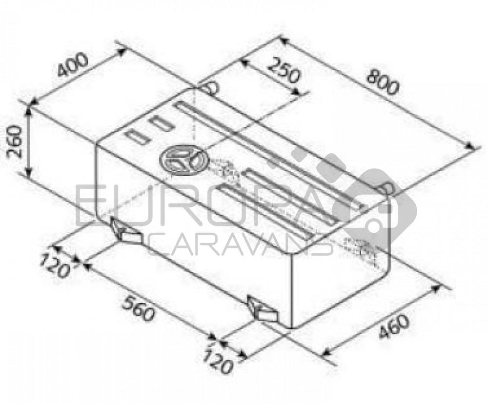 Fusion Watertank 75L V7-02 EV1501