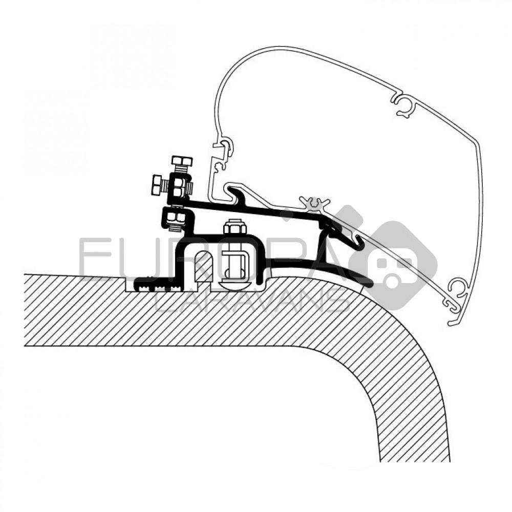 Thule Ducato/Jumper/Boxer Adapter 1994-2006