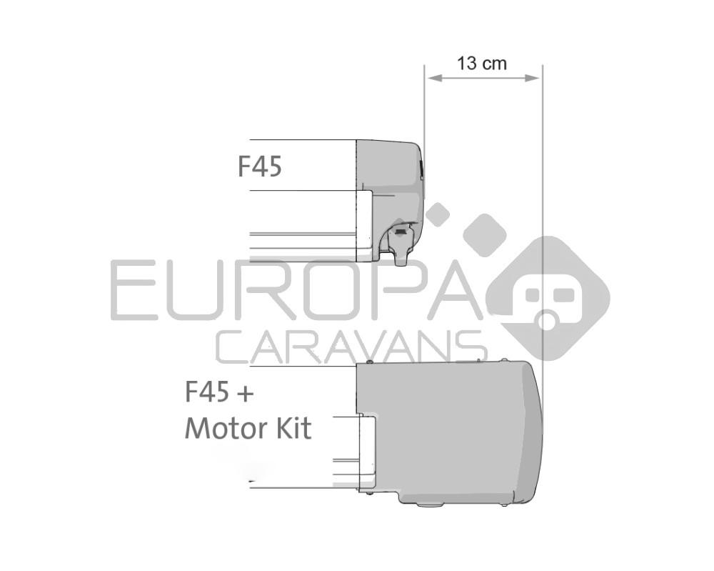 Fiamma F45L Motor Kit Compact Titanium