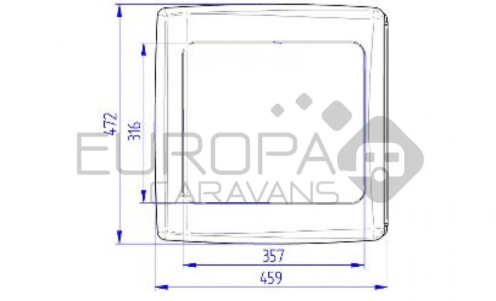 Thule Vent Translucent 40x40cm