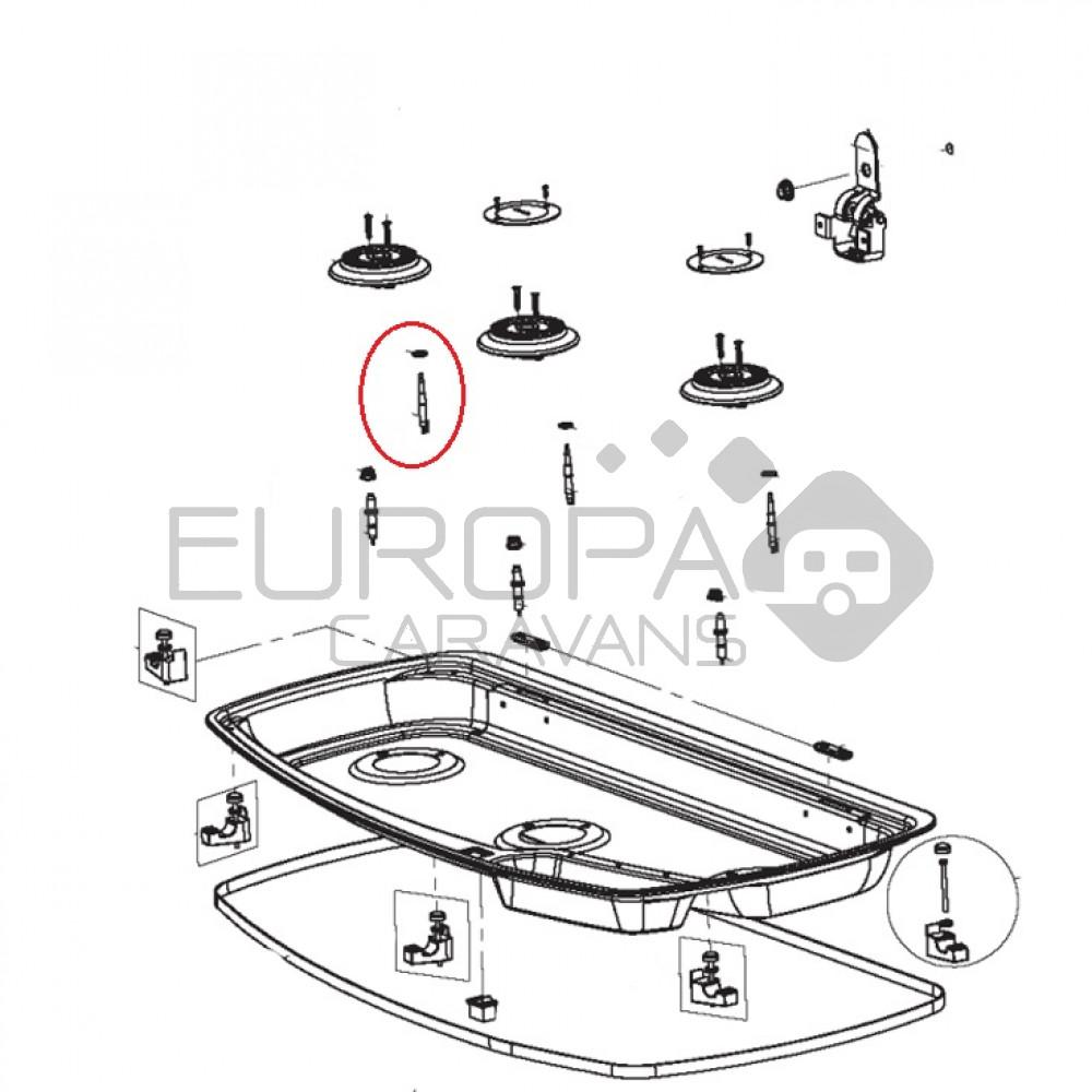 Dometic PILSL2008 Thermokoppel Plug oa Rapido