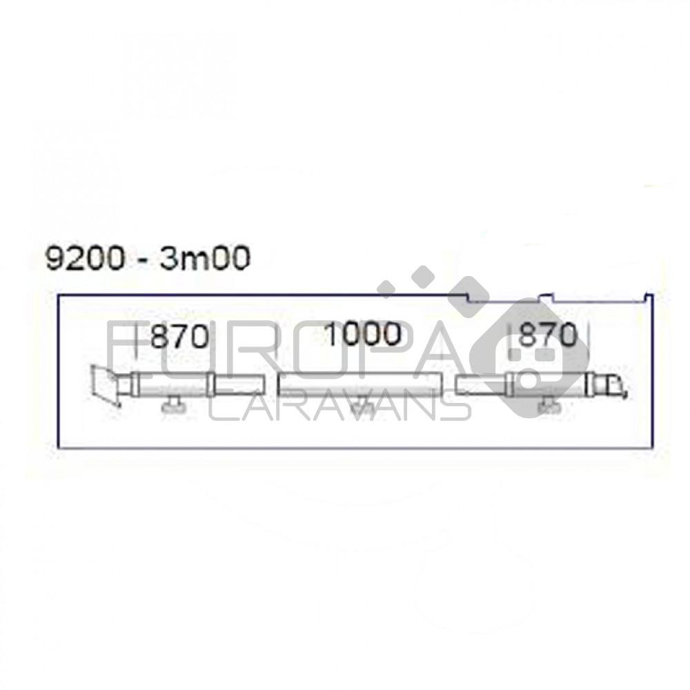 Thule clamping profile 9200 3 mr Left