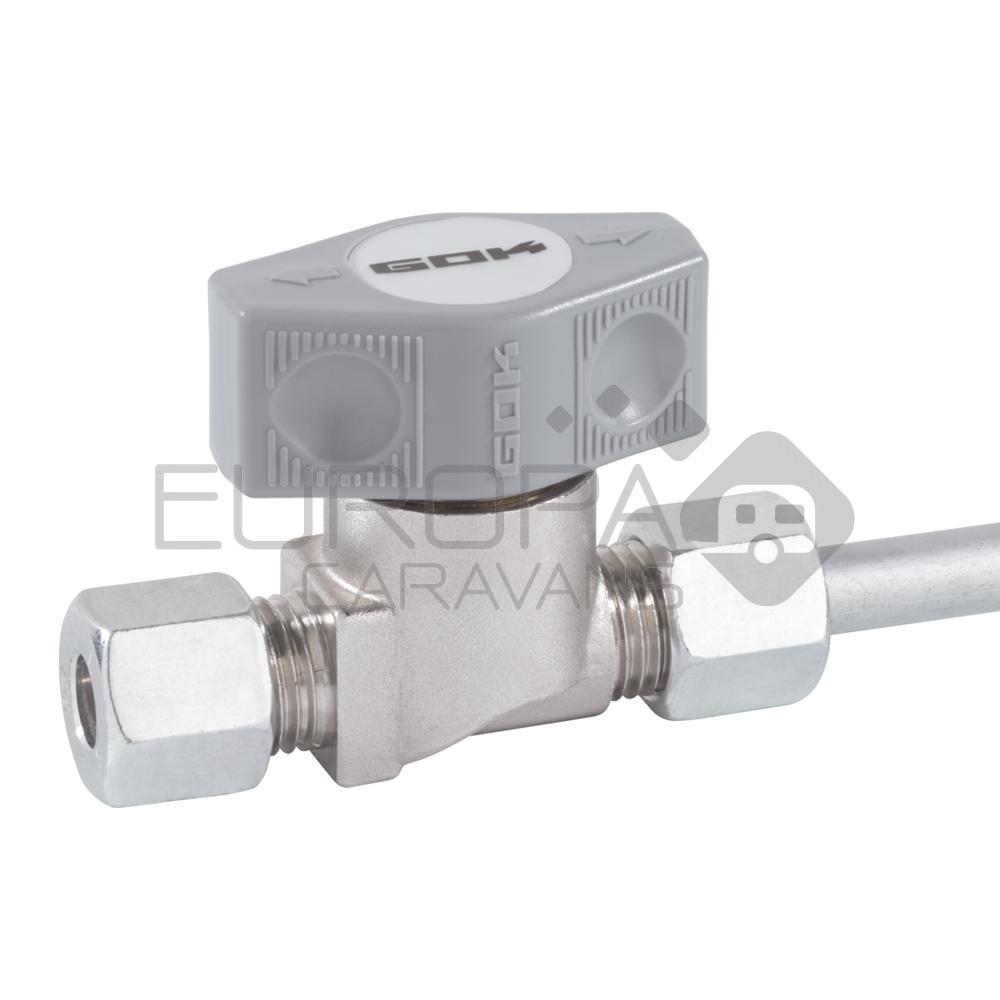 GOK Gaskraan 8mm Slangpilaar
