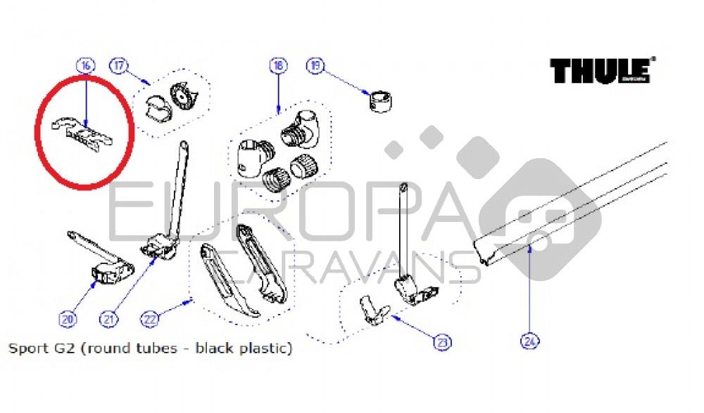 Thule G2 Platform Holder 30/34