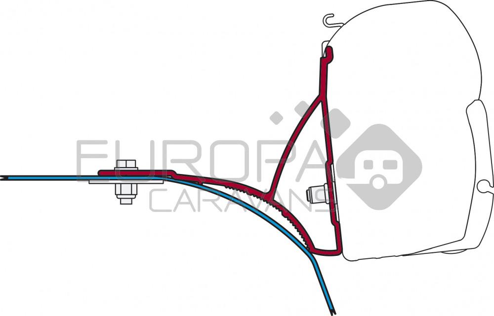 Fiamma Ducato/Jumper/Boxer Roof Rack Kit H2-L2/L3 >2006 F45