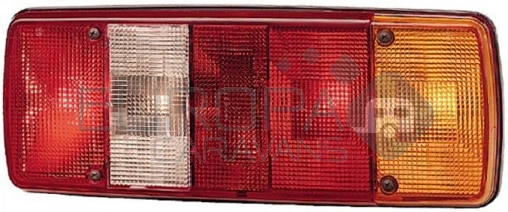 Hella Achterlicht Rem/ Knipper/ Mist/ Achteruitrij/ Reflector 5-Vaks Inbouw Rechts 12/24V