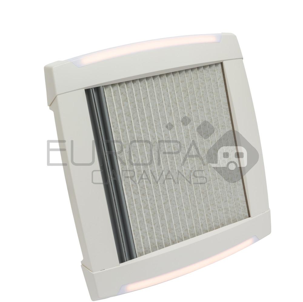 MPK Dakluik VisionStar M Pro LED Signaalwit 40x40cm zonder Ventilatie