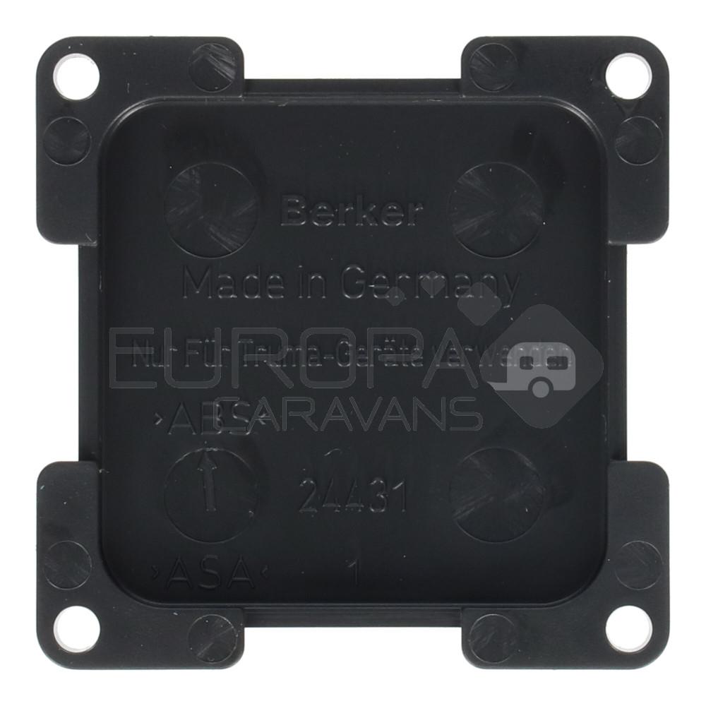 Berker Blindplaat Truma Element Antraciet Mat