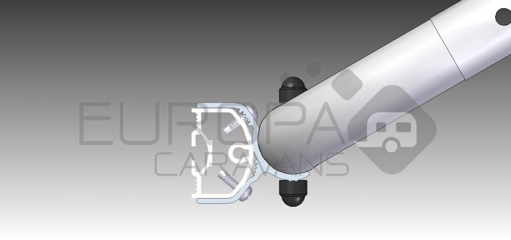 Thule Bike Rack Lift Adapter for Bottom Mounting Rail