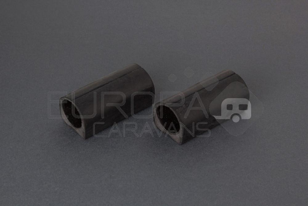 Fiamma Carry-Bike VW T5 Beschermingsbuis Bumper 2st.