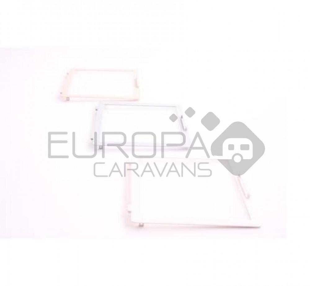 MPK Vliegenhor Scharnier Buitenzijde 28x28cm Beige