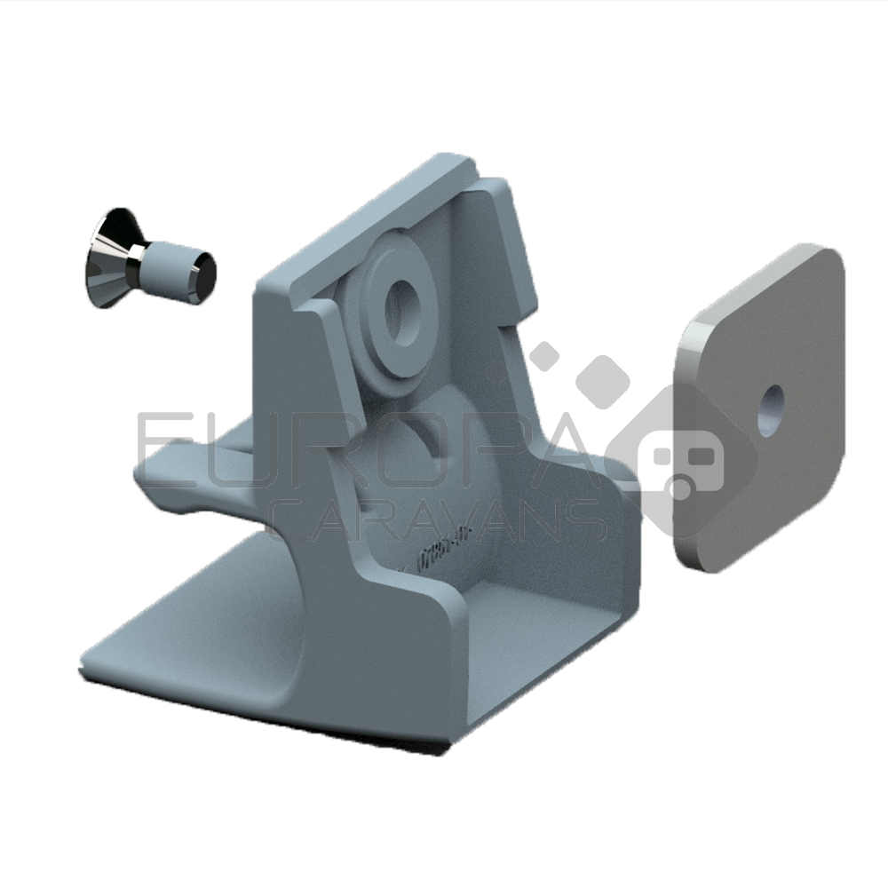 Fiamma F80S Bevestigingsblikje Knikarm