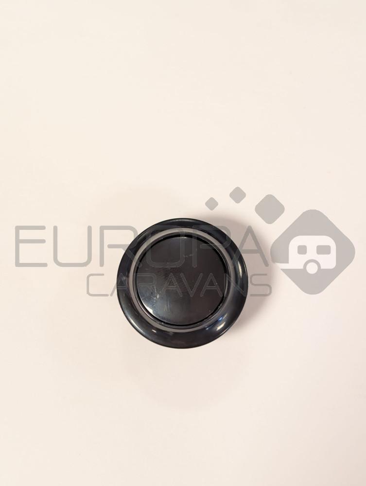 Knop+Ring Pushlock Zwart 2st.