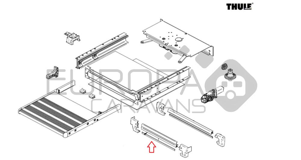 Thule Slide-Out Ducato V16 Front Protection 550 20